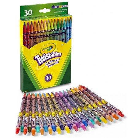 Детские цветные карандаши Crayola Twistables с выкручивающимся стержнем 30 цветов
Детские цветные карандаши Crayola Twistables с выкручивающимся стержнем 30 цветов