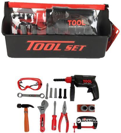 Игрушечные инструменты Tool Set подарочный набор 18 шт (KY1068-304) (6926974310805)
Игрушечные инструменты Tool Set подарочный набор 18 шт (KY1068-304) (6926974310805)