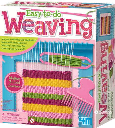 Мой первый набор для ткачества 4M (00-02744)
Мой первый набор для ткачества 4M (00-02744)