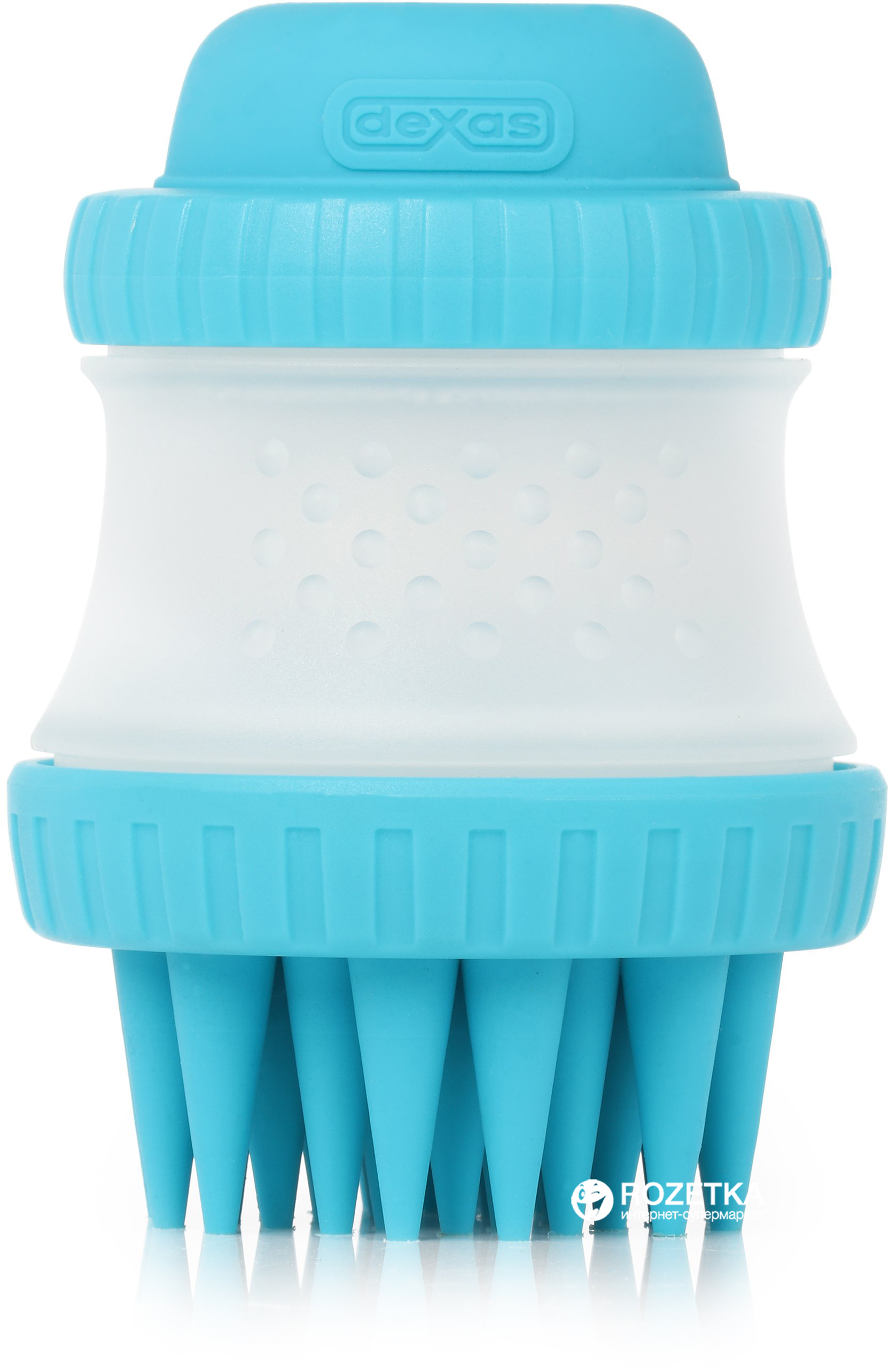 Щетка с резервуаром для шампуня для собак Dexas ScrubBuster Голубая
Щетка с резервуаром для шампуня для собак Dexas ScrubBuster Голубая