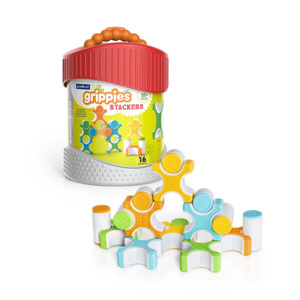 Магнитный конструктор Guidecraft Grippies Stackers, 16 деталей Разноцветный (G8313)
Магнитный конструктор Guidecraft Grippies Stackers, 16 деталей Разноцветный (G8313)
