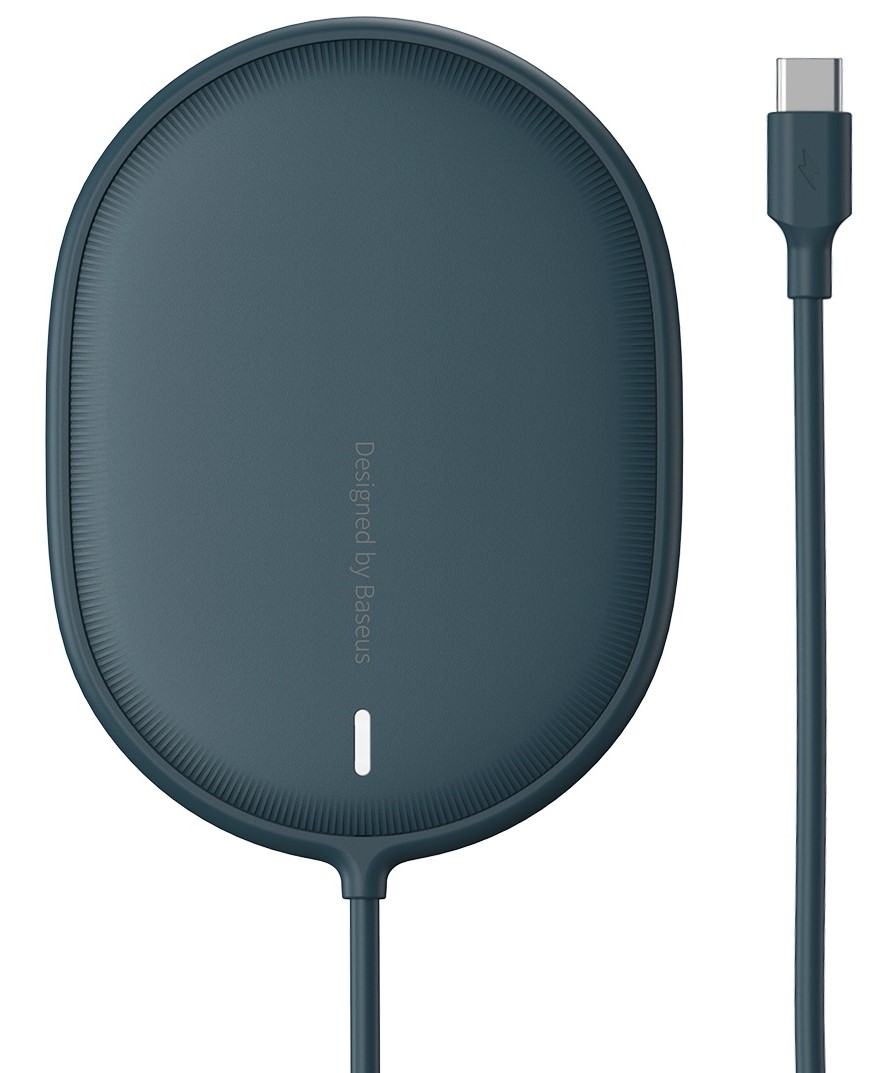 Беспроводное зарядное устройство Baseus Light Magnetic с технологией Qi 15W 2A Синий
Беспроводное зарядное устройство Baseus Light Magnetic с технологией Qi 15W 2A Синий
