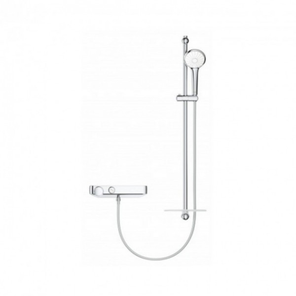Смеситель для душа с душевым гарнитуром Grohe Grohtherm SmartControl 34721000 
Смеситель для душа с душевым гарнитуром Grohe Grohtherm SmartControl 34721000