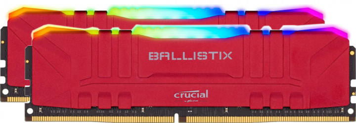 Пам'ять DDR4 RAM 16GB Crucial 3200MHz PC4-25600 (Kit of 2x8GB) Ballistix RGB Red (BL2K8G32C16U4RL)
Пам'ять DDR4 RAM 16GB Crucial 3200MHz PC4-25600 (Kit of 2x8GB) Ballistix RGB Red (BL2K8G32C16U4RL)