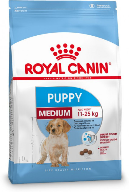 Сухой корм для собак средних пород Royal Canin MEDIUM PUPPY для щенков до 10 мес. (1 кг)
Сухой корм для собак средних пород Royal Canin MEDIUM PUPPY для щенков до 10 мес. (1 кг)
