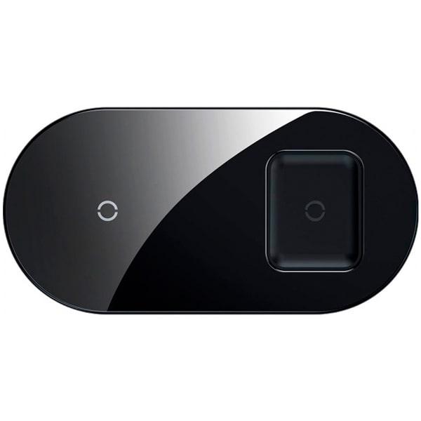 Беспроводное зарядное устройство Baseus Simple 2in1 (для iPhone, AirPods) 18W MAX Black
Беспроводное зарядное устройство Baseus Simple 2in1 (для iPhone, AirPods) 18W MAX Black