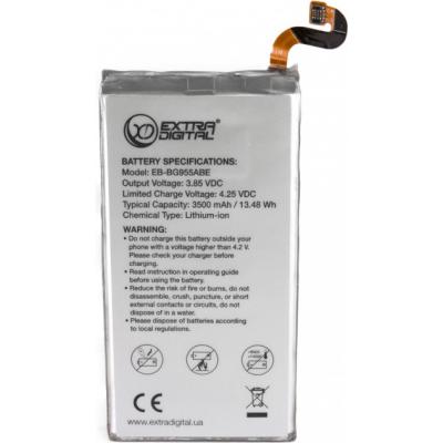 Аккумуляторная батарея для телефона EXTRADIGITAL Samsung Galaxy S8 Plus (EB-BG955ABE) 3500 mAh
Аккумуляторная батарея для телефона EXTRADIGITAL Samsung Galaxy S8 Plus (EB-BG955ABE) 3500 mAh