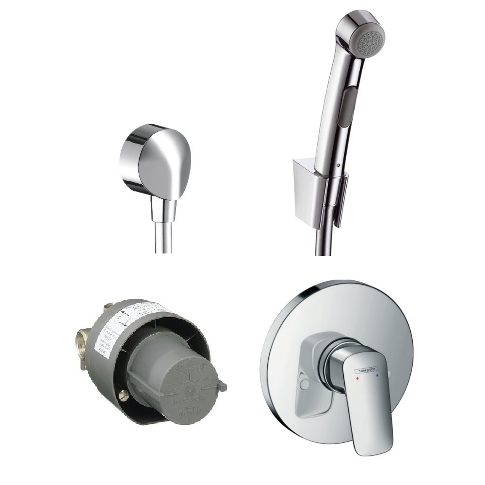 Набор скрытого монтажа с гигиенической лейкой HANSGROHE Logis 1102019 хром (60232)
Набор скрытого монтажа с гигиенической лейкой HANSGROHE Logis 1102019 хром (60232)