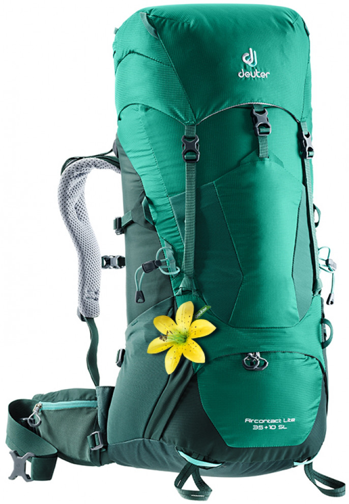 Рюкзак туристический Deuter Aircontact Lite 35+10 SL alpine green-forest (3340018 2231)
Рюкзак туристический Deuter Aircontact Lite 35+10 SL alpine green-forest (3340018 2231)