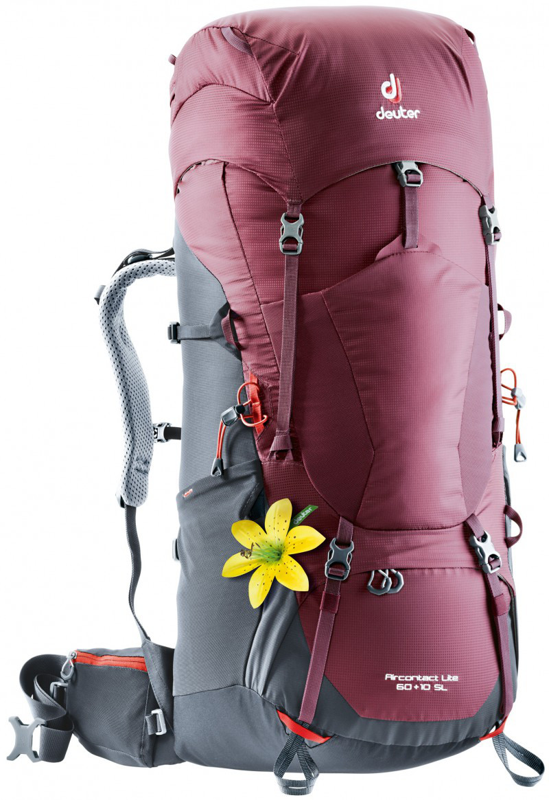 Рюкзак туристический Deuter Aircontact Lite 60+10 SL maron-graphite (4340218 5423)
Рюкзак туристический Deuter Aircontact Lite 60+10 SL maron-graphite (4340218 5423)