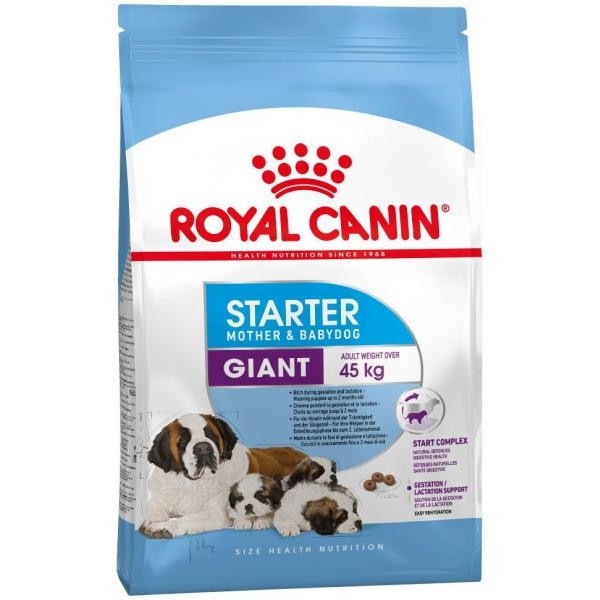 Корма для собак Royal Canin Сухой корм Royal Canin Starter для щенков гигантских пород до 2 месяцев 4 кг
Корма для собак Royal Canin Сухой корм Royal Canin Starter для щенков гигантских пород до 2 месяцев 4 кг