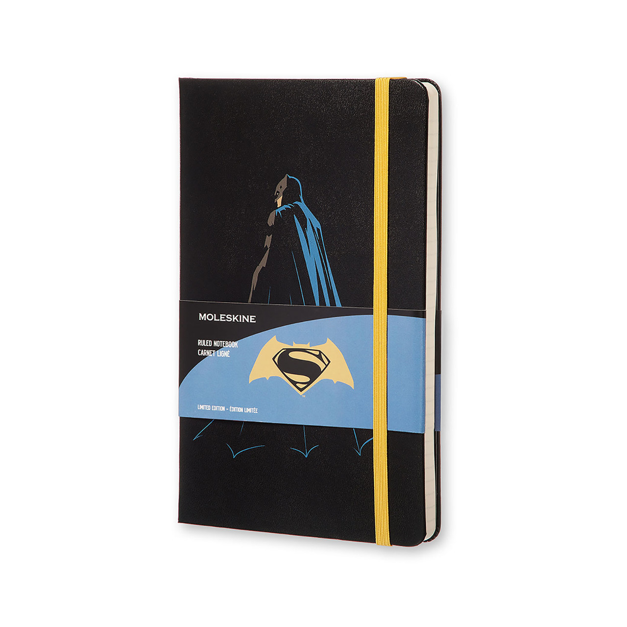 Блокнот Moleskine Limited Batman vs Superman Средний 240 страниц в Линейку Бэтмен (13х21 см) (8055002851527)
Блокнот Moleskine Limited Batman vs Superman Средний 240 страниц в Линейку Бэтмен (13х21 см) (8055002851527)
