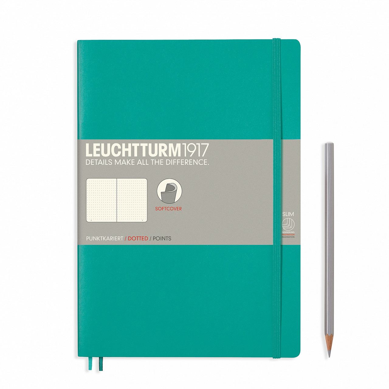 Блокнот Leuchtturm1917 Мягкая обложка Средний (B5) Изумрудный с Чистыми листами (17,8х25,4 см) (355293) (4004117495182)
Блокнот Leuchtturm1917 Мягкая обложка Средний (B5) Изумрудный с Чистыми листами (17,8х25,4 см) (355293) (4004117495182)