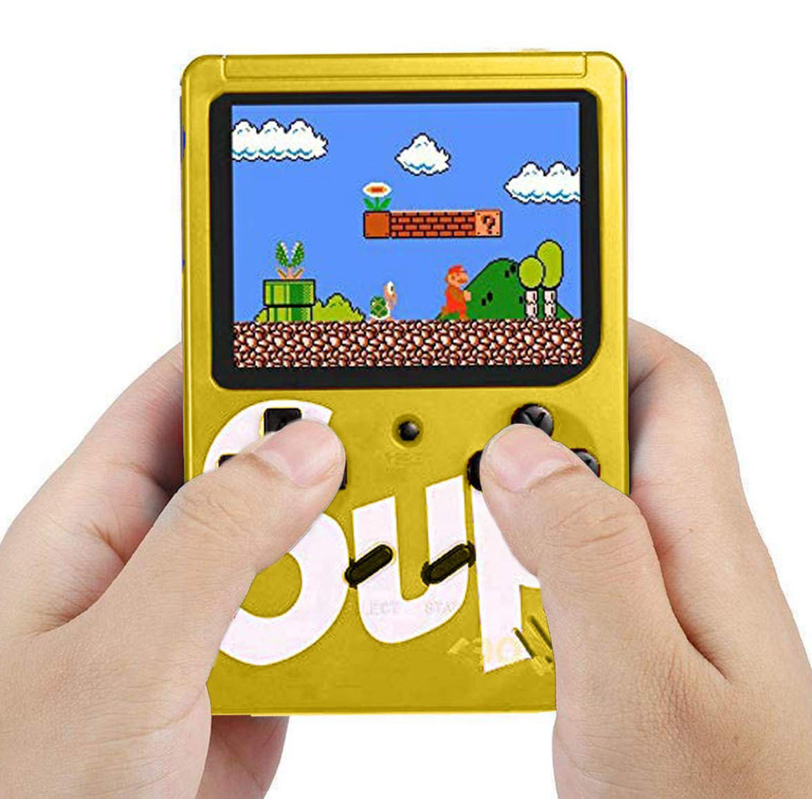 Портативная игровая ретро приставка 8 бит Денди Retro Game Box SUP 400 in 1 Желтая (1007636-Yellow-1)
Портативная игровая ретро приставка 8 бит Денди Retro Game Box SUP 400 in 1 Желтая (1007636-Yellow-1)