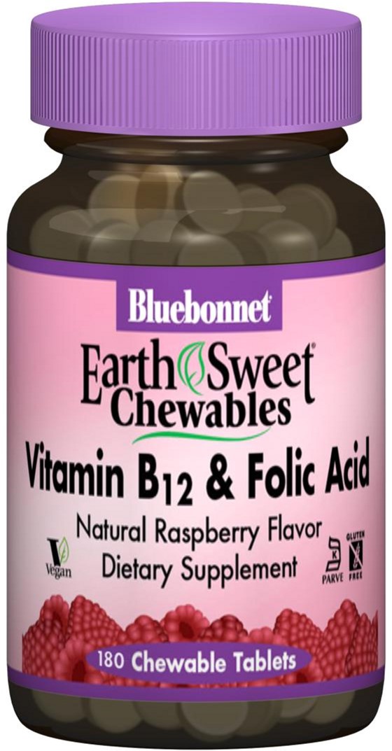 Витамины Bluebonnet Nutrition Earth Sweet Chewables Витамин В12 и фолиевая кислота Малина 180 жевательных таблеток (743715004351)
Витамины Bluebonnet Nutrition Earth Sweet Chewables Витамин В12 и фолиевая кислота Малина 180 жевательных таблеток (743715004351)