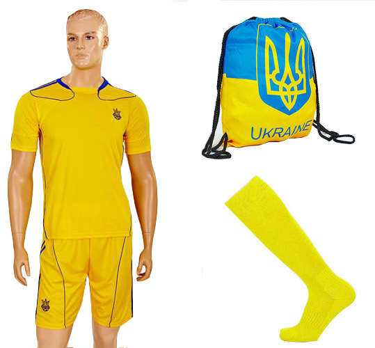 Комплект детской футбольной формы FB-Sport CO-1007-UKR-12Y УКРАИНА Размер L (рост 145-155 см)
Комплект детской футбольной формы FB-Sport CO-1007-UKR-12Y УКРАИНА Размер L (рост 145-155 см)