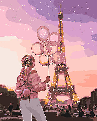 Рисование по номерам "Город романтики" 40*50 см Идейка (КНО4609) 
Рисование по номерам "Город романтики" 40*50 см Идейка (КНО4609)