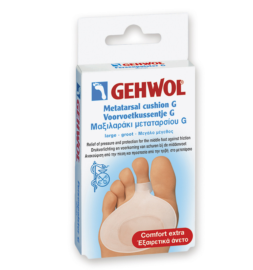 Защитная гель-подушечка G под пальцы Gehwol Metatarsal Cushion G, маленькая (1*26904)
Защитная гель-подушечка G под пальцы Gehwol Metatarsal Cushion G, маленькая (1*26904)
