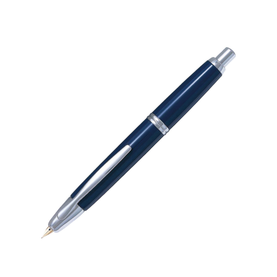 Автоматическая перьевая ручка Pilot Capless Rhodium Trims сине-черный, тонкое (fine, F)
Автоматическая перьевая ручка Pilot Capless Rhodium Trims сине-черный, тонкое (fine, F)