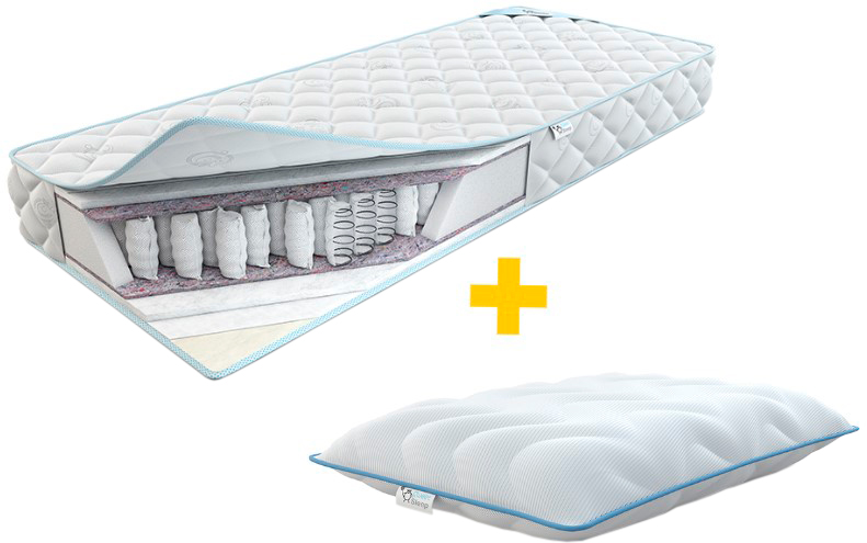 Матрас Sweet Sleep Eco night Мелодия 80x200 см + Подушка Sweet Sleep Eco night Ария 50x70x10 см
Матрас Sweet Sleep Eco night Мелодия 80x200 см + Подушка Sweet Sleep Eco night Ария 50x70x10 см