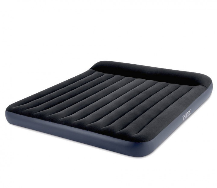 Надувной матрас Intex 66770 Pillow Rest Classic двухместный с подголовником и фирменной сумкой-чехлом для хранения (183х203х23) черный
Надувной матрас Intex 66770 Pillow Rest Classic двухместный с подголовником и фирменной сумкой-чехлом для хранения (183х203х23) черный