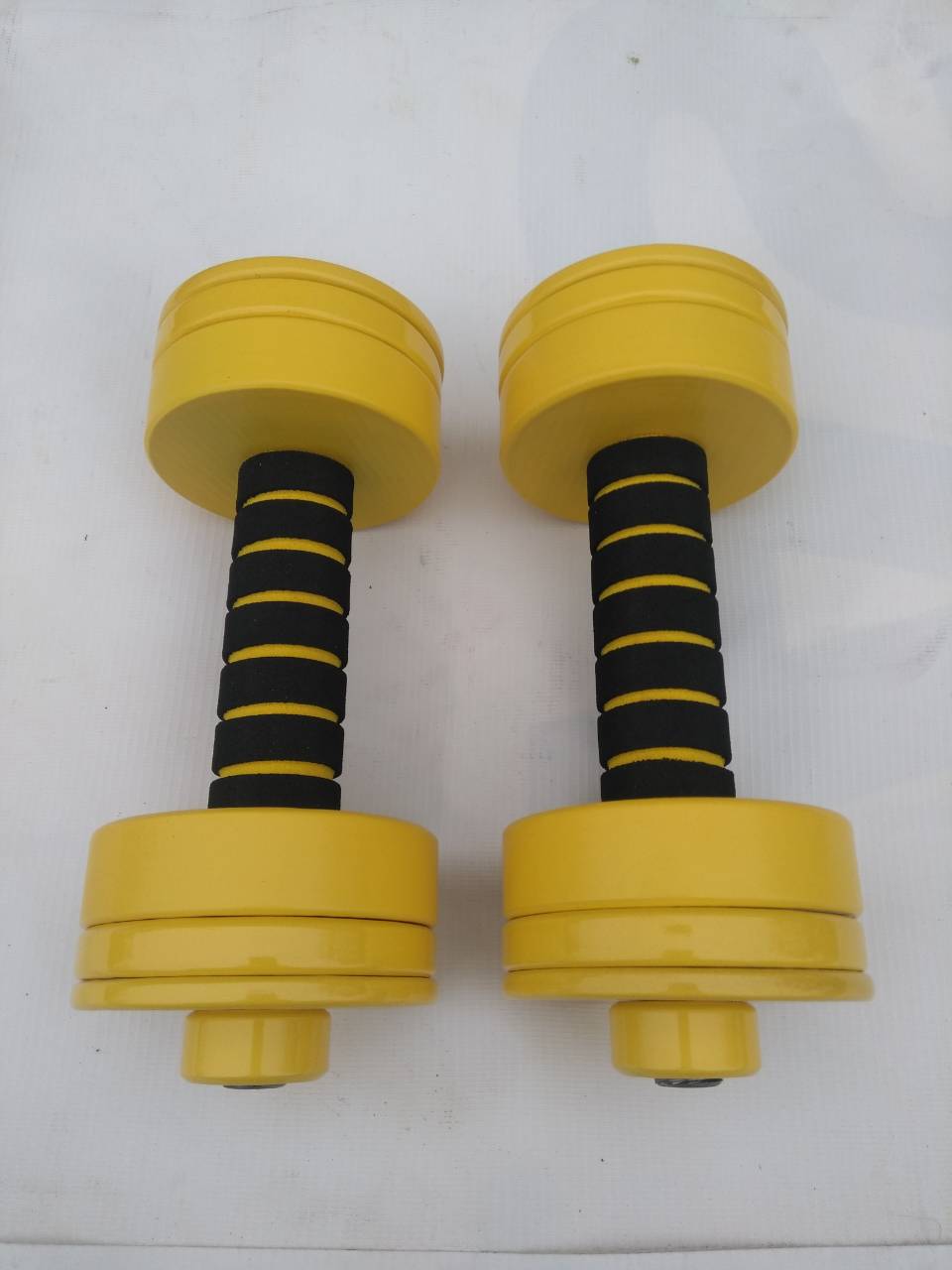 Гантели наборные для фитнеса GanteliSportFitness Yellow 2x4 кг Желтые (gnt21)
Гантели наборные для фитнеса GanteliSportFitness Yellow 2x4 кг Желтые (gnt21)