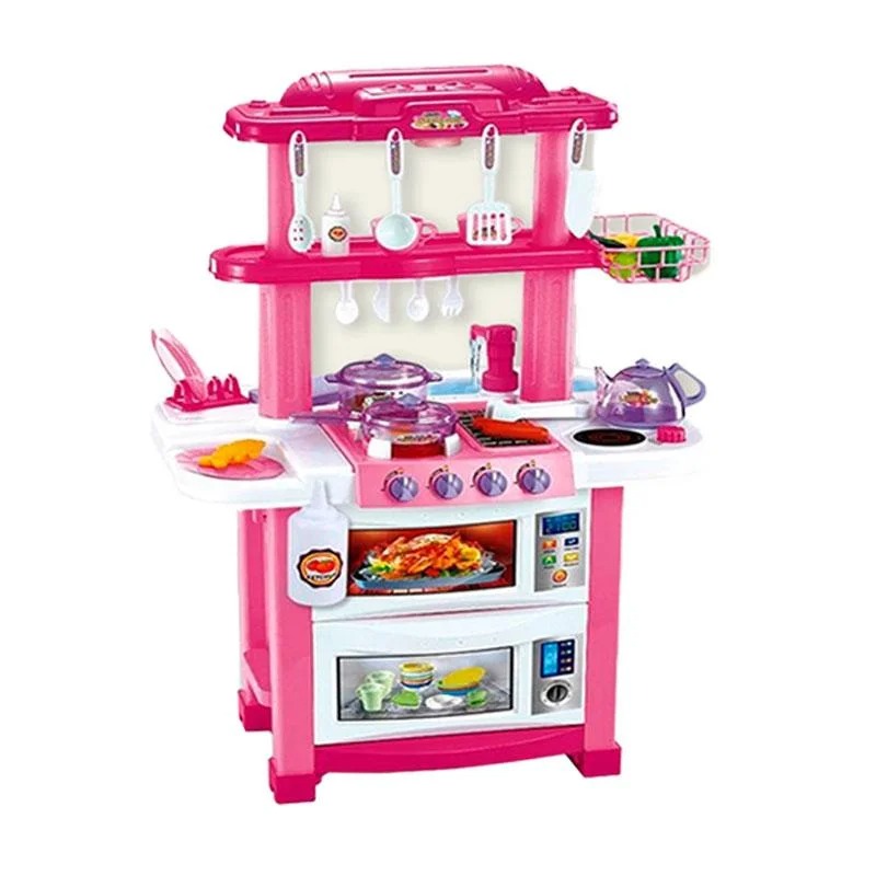 Игровой набор Tso Zhi Toys 758В детская кухня Happy Little Chef Светозвуковые эффекты Розовый
Игровой набор Tso Zhi Toys 758В детская кухня Happy Little Chef Светозвуковые эффекты Розовый