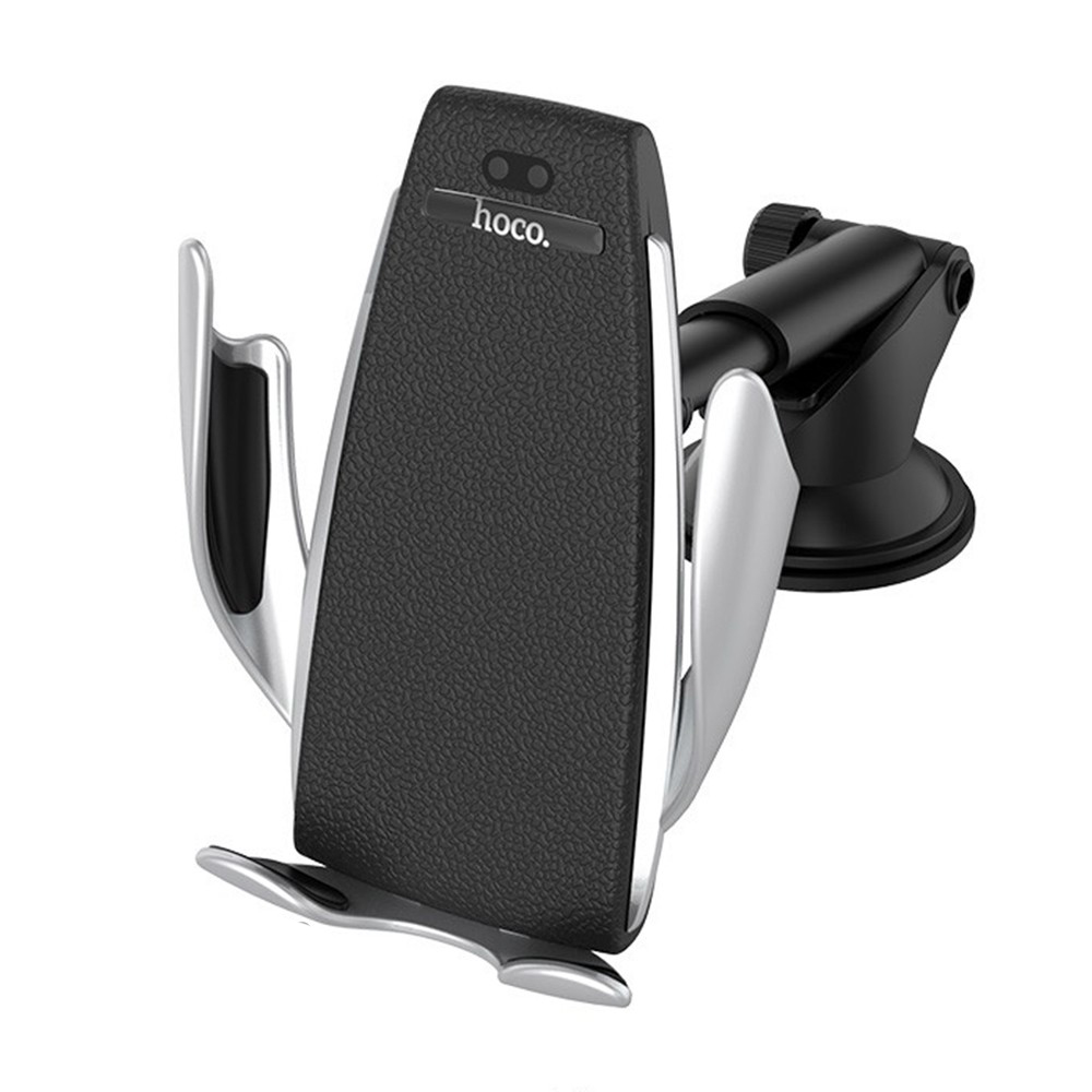 Автодержатель для телефона Hoco CA34 Elegant automatic induction wireless charging car holder Silver
Автодержатель для телефона Hoco CA34 Elegant automatic induction wireless charging car holder Silver