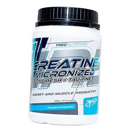 Креатин Моногидрат с Таурином, Creatine Micronized 200 mesh+Taurine, Trec Nutrition 400г (31101005)
Креатин Моногидрат с Таурином, Creatine Micronized 200 mesh+Taurine, Trec Nutrition 400г (31101005)