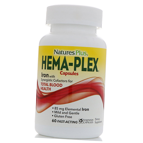 Комплекс для здоровья крови Хема-Плекс, Hema-Plex Veg, Nature's Plus 60вегкапс (36375060)
Комплекс для здоровья крови Хема-Плекс, Hema-Plex Veg, Nature's Plus 60вегкапс (36375060)