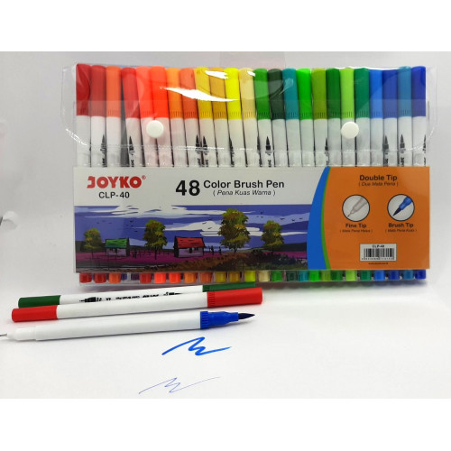 Набор фломастеров двойных 48 цветов A-Toys (40-CLP)
Набор фломастеров двойных 48 цветов A-Toys (40-CLP)