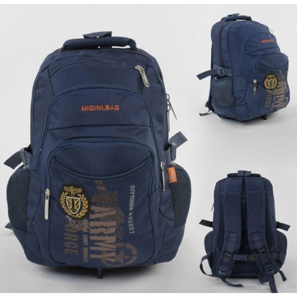 Школьный рюкзак MIQINI BAG C 43544 Мягкая спинка Грудные стяжки Фиксирующие ремни Синий
Школьный рюкзак MIQINI BAG C 43544 Мягкая спинка Грудные стяжки Фиксирующие ремни Синий