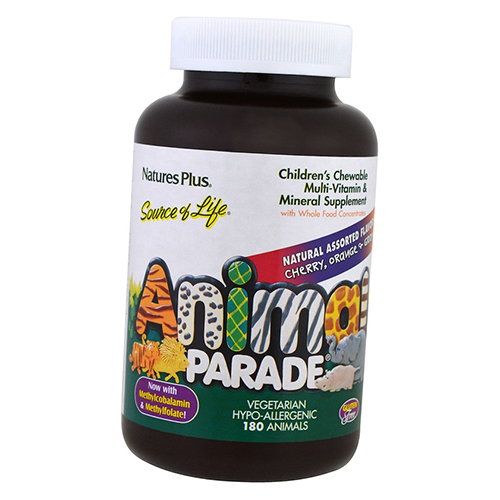 Витамины для детей, Animal Parade Children's Multi, Nature's Plus 180таб Виноград (36375037)
Витамины для детей, Animal Parade Children's Multi, Nature's Plus 180таб Виноград (36375037)