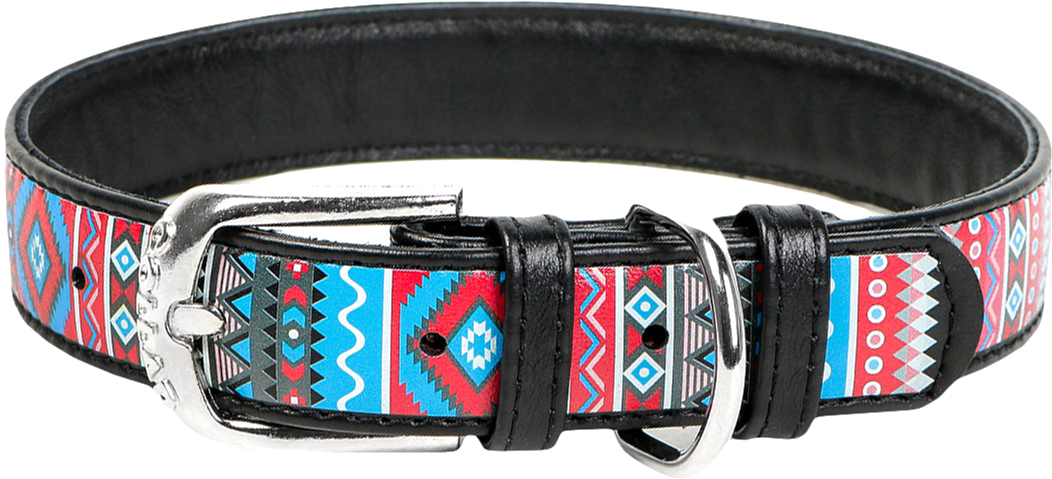 Ошейник для собак кожаный Collar WAUDOG Design с QR паспортом, рисунок "Этно", M, Ш 20 мм, Дл 30-39 см (37751)
Ошейник для собак кожаный Collar WAUDOG Design с QR паспортом, рисунок "Этно", M, Ш 20 мм, Дл 30-39 см (37751)