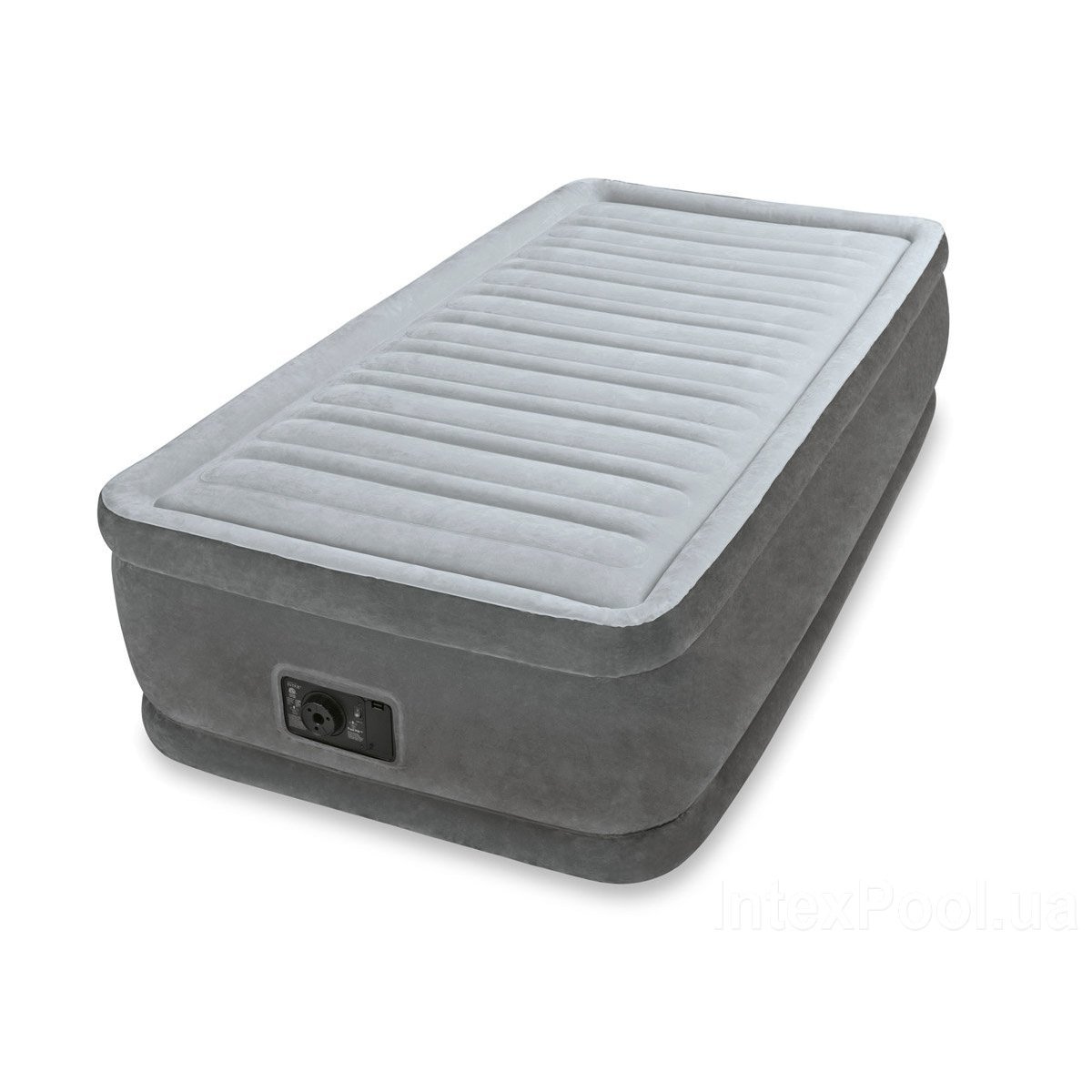Надувная кровать односпальная Intex Comfort-Plush Elevated Airbed, 99*191*46 см, встроенный электронасос
Надувная кровать односпальная Intex Comfort-Plush Elevated Airbed, 99*191*46 см, встроенный электронасос