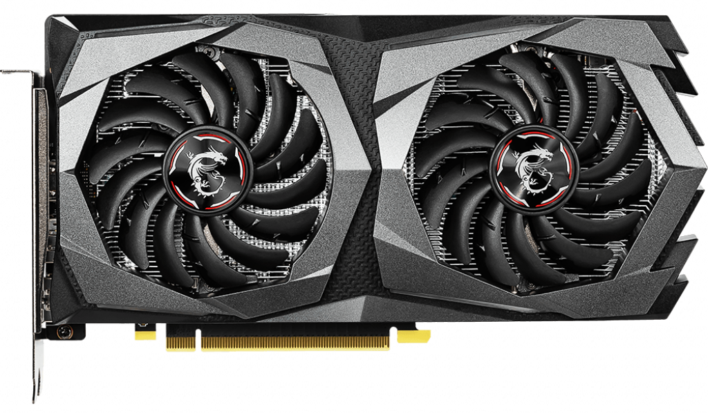 MSI PCI-Ex GeForce GTX 1650 D6 Gaming X 4GB GDDR6 (128bit) (1710/12000) (2 x DisplayPort, HDMI) (GTX 1650 D6 GAMING X) 
MSI PCI-Ex GeForce GTX 1650 D6 Gaming X 4GB GDDR6 (128bit) (1710/12000) (2 x DisplayPort, HDMI) (GTX 1650 D6 GAMING X)