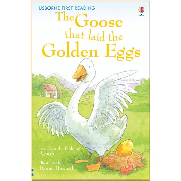 Usborne The Goose that laid the Golden Eggs. Aesop Mairi Mackinnon. ISBN:9780746073377
Usborne The Goose that laid the Golden Eggs. Aesop Mairi Mackinnon. ISBN:9780746073377