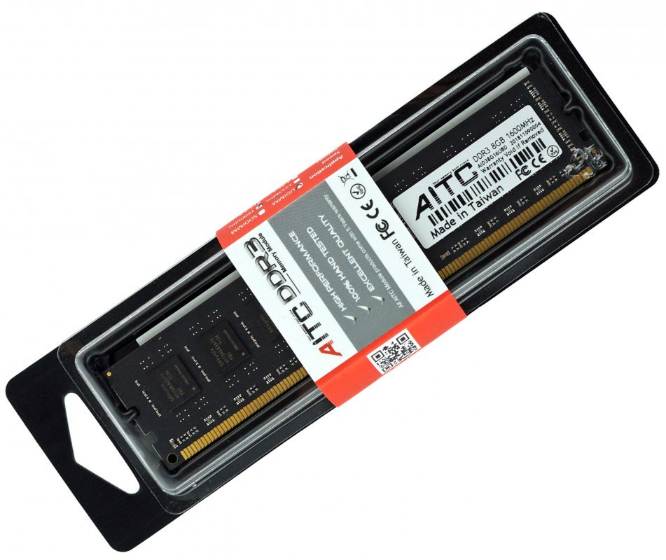 Оперативная память DDR3-1600 8Gb PC3-12800 AITC AID38G16UBD-BK 8192MB black (770008560)
Оперативная память DDR3-1600 8Gb PC3-12800 AITC AID38G16UBD-BK 8192MB black (770008560)