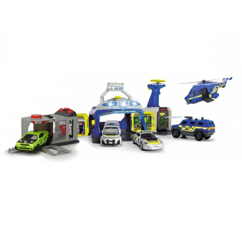 Игровой набор Dickie Toys Управление полиции с 4 машинами и вертолетом (3719011)
Игровой набор Dickie Toys Управление полиции с 4 машинами и вертолетом (3719011)