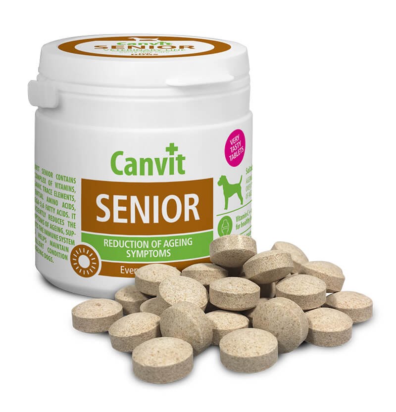Витаминно-минеральный комплекс для задержки старения Canvit Senior для собак (таблетки) 100 г
Витаминно-минеральный комплекс для задержки старения Canvit Senior для собак (таблетки) 100 г