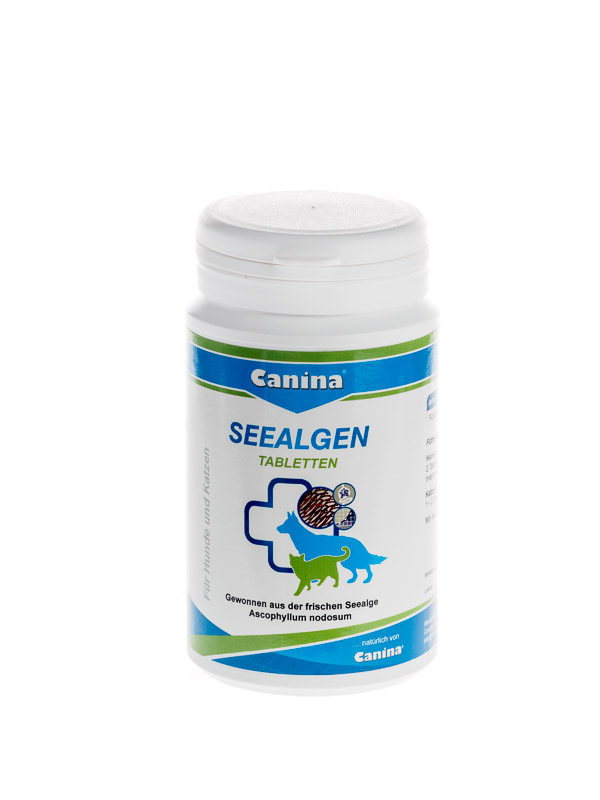 Морские водоросли для собак и кошек Canina Seealgentabletten (Сеаглен) 220 шт. (225 г)
Морские водоросли для собак и кошек Canina Seealgentabletten (Сеаглен) 220 шт. (225 г)