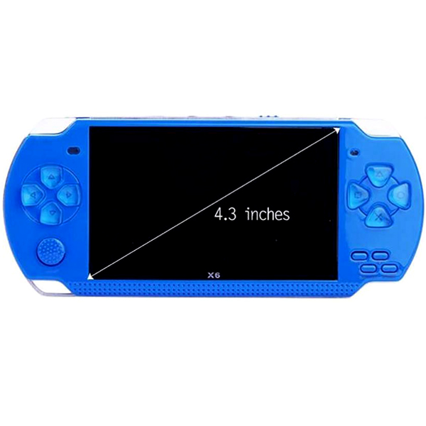 Игровая консоль Dendy со встроенной камерой 4.3″ TFT LCD экран 17,2см Синяя (PSP-X6-А)
Игровая консоль Dendy со встроенной камерой 4.3″ TFT LCD экран 17,2см Синяя (PSP-X6-А)