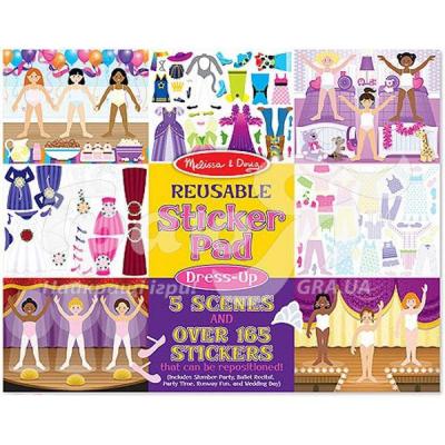 Набор для творчества Melissa&Doug Многоразовые виниловые стикеры "Мода" (MD14198)
Набор для творчества Melissa&Doug Многоразовые виниловые стикеры "Мода" (MD14198)
