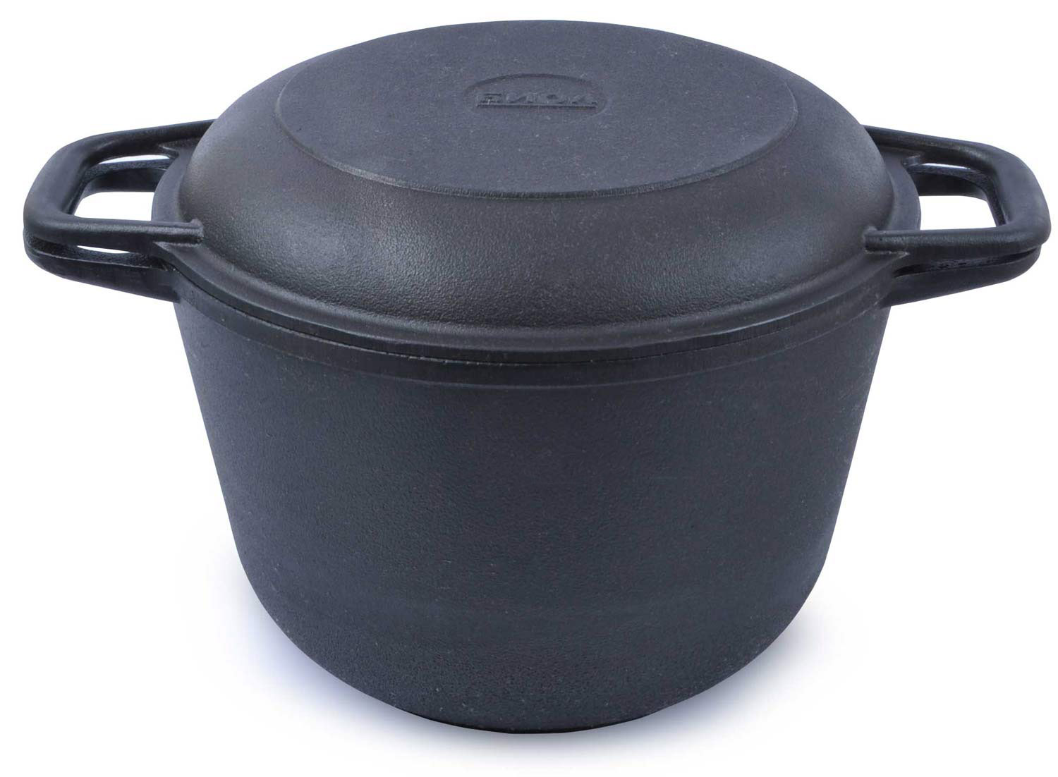 Кастрюля, казан с крышкой сковородой Биол 4 л Черный 000067072 
Кастрюля, казан с крышкой сковородой Биол 4 л Черный 000067072