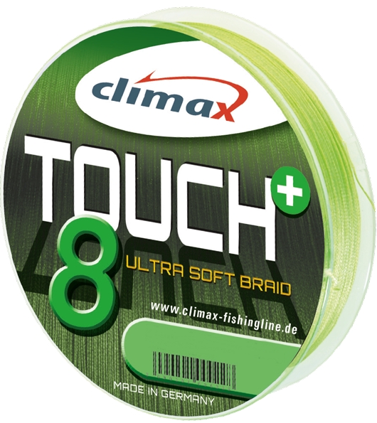 Шнур Climax Touch 8 Plus Braid Chartreuse SB 135m 0.18mm 16.6kg (9363-10135-018)
Шнур Climax Touch 8 Plus Braid Chartreuse SB 135m 0.18mm 16.6kg (9363-10135-018)