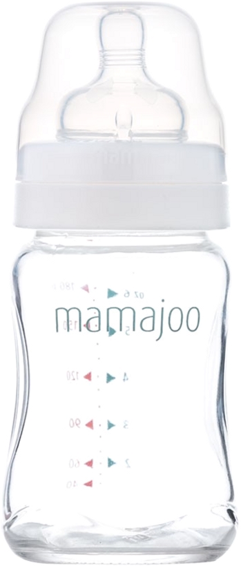 Стеклянная бутылка для кормления Mamajoo №1 S с силиконовой соской 180 мл (8697767124425)
Стеклянная бутылка для кормления Mamajoo №1 S с силиконовой соской 180 мл (8697767124425)