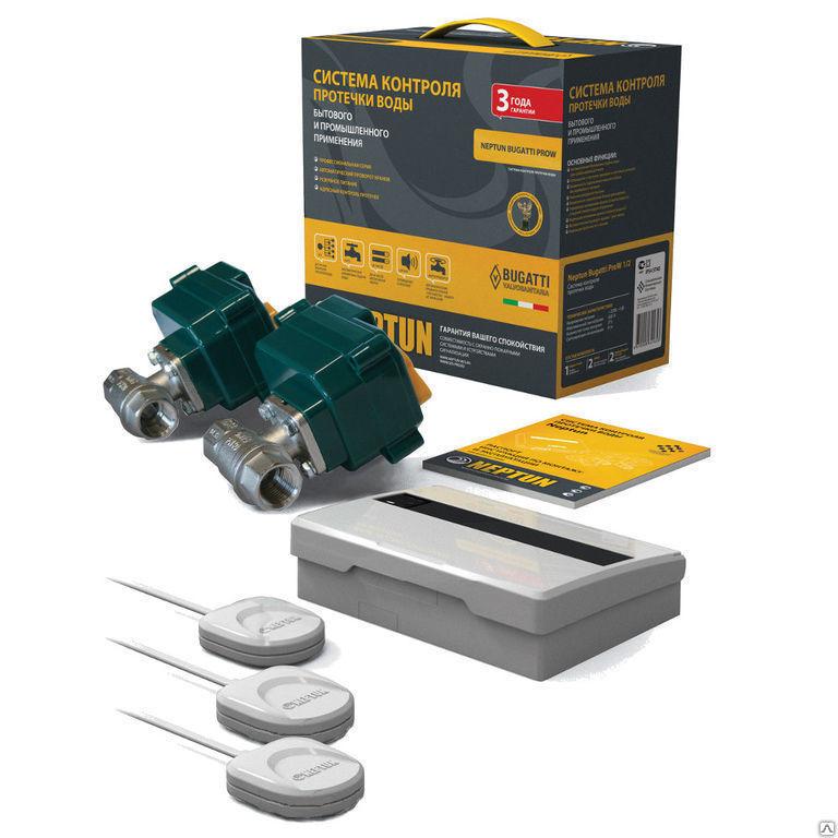Система контроля от протечки воды Neptun Bugatti ProW+ 220В 1/2 2014
Система контроля от протечки воды Neptun Bugatti ProW+ 220В 1/2 2014