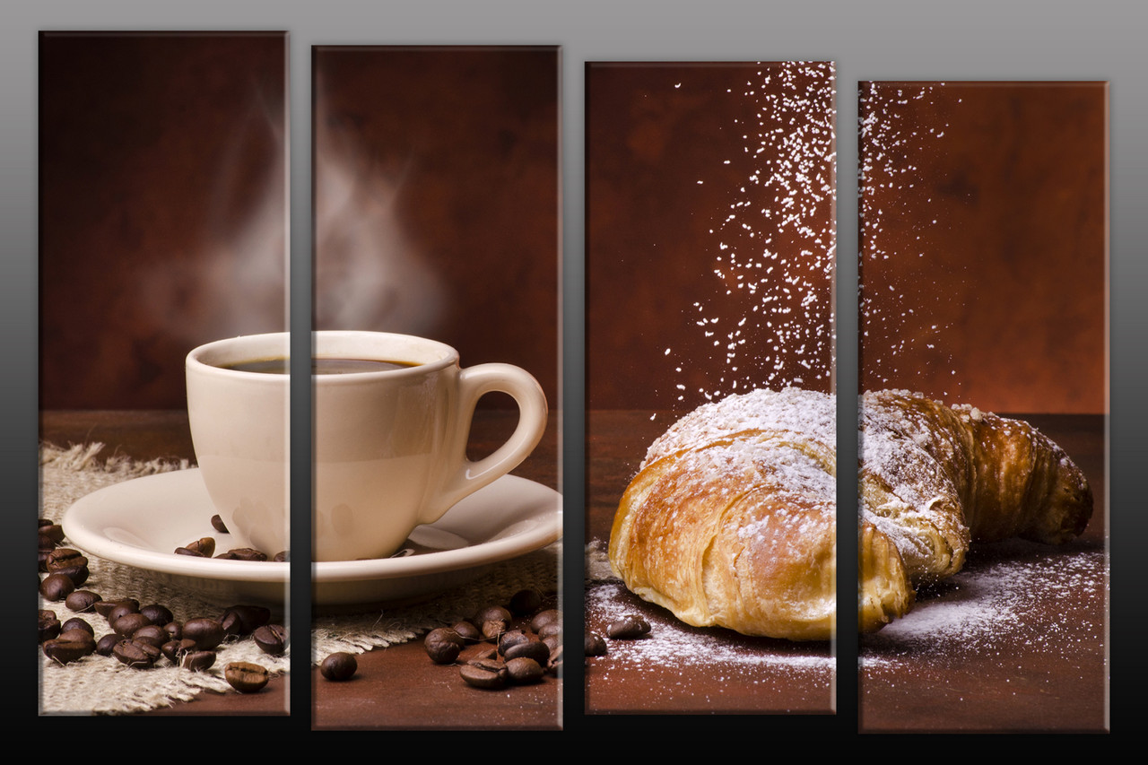 Картина модульная HolstArt Кофе с круасаном 68*100см 4 модуля арт.HAF-168
Картина модульная HolstArt Кофе с круасаном 68*100см 4 модуля арт.HAF-168