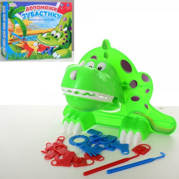 Игра Помоги Зубастику Bambi UKB-B0005 Зелёная (MR01730)
Игра Помоги Зубастику Bambi UKB-B0005 Зелёная (MR01730)
