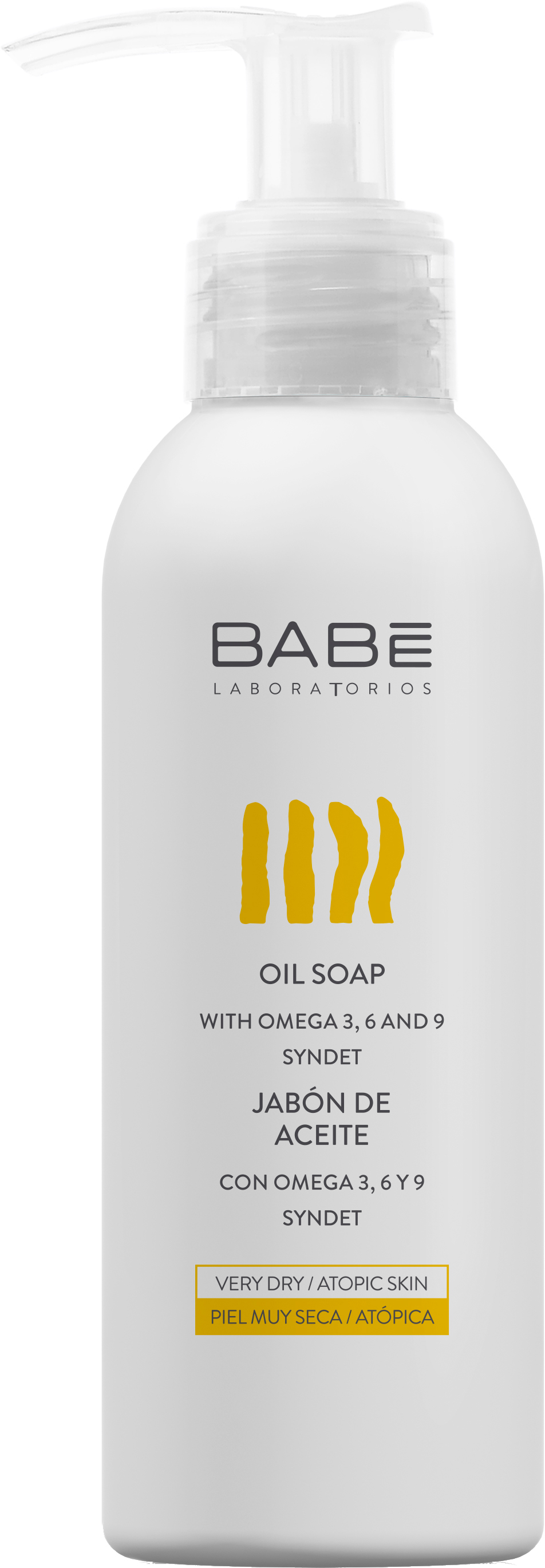 Масляное мыло для душа BABE Laboratorios Travel Size для чувствительной